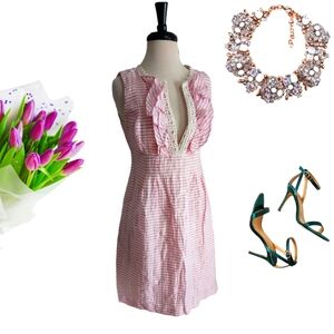 Women's Nine West Linen Dress Size 6